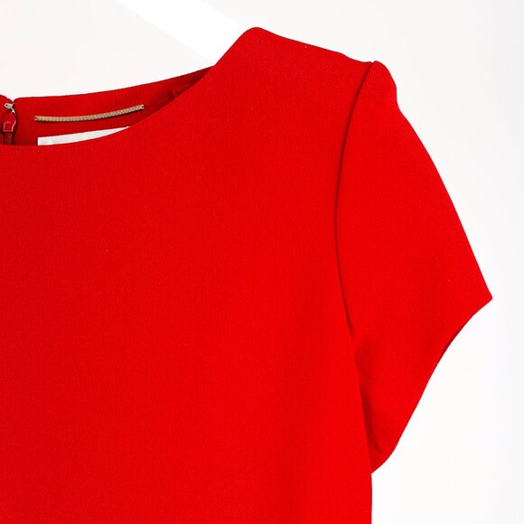 Saint Laurent AW/13 Red Cap-Sleeve Classic Tube Mini Dress - Picture 5 of 10